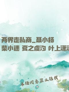 两界走私商